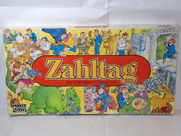 Zahltag: Das Lustige Spiel um's leidige Geld Brettspiel - Parker - 1977
